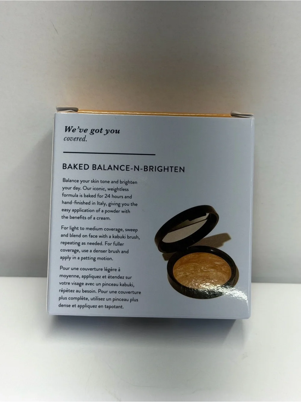 Laura Geller Baked Balance-N-Brighten Foundation Light 0.32 oz 9g NIB